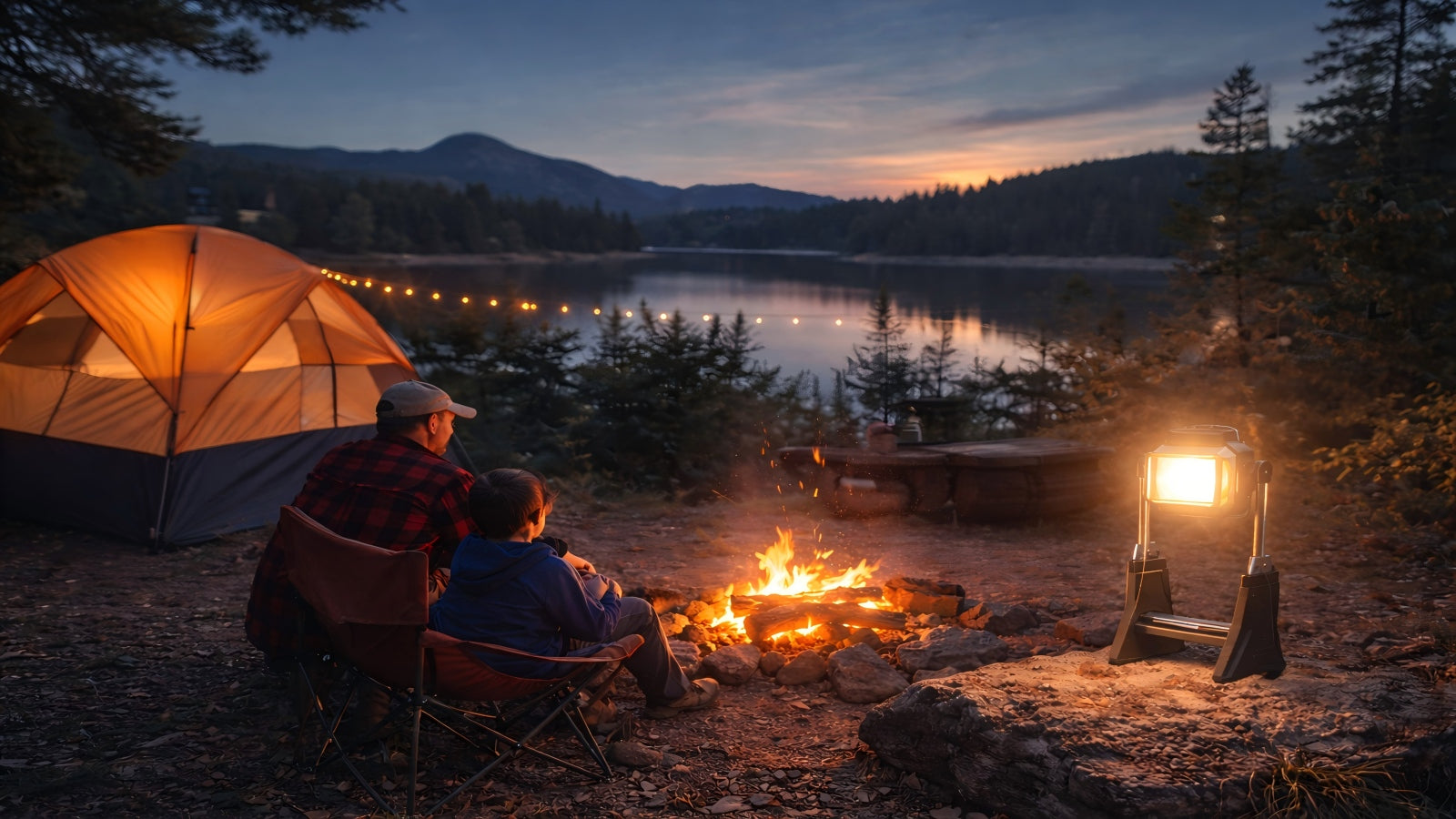 ZANOID rechargeable LED work lights and flashlights - built for outdoors and emergencies