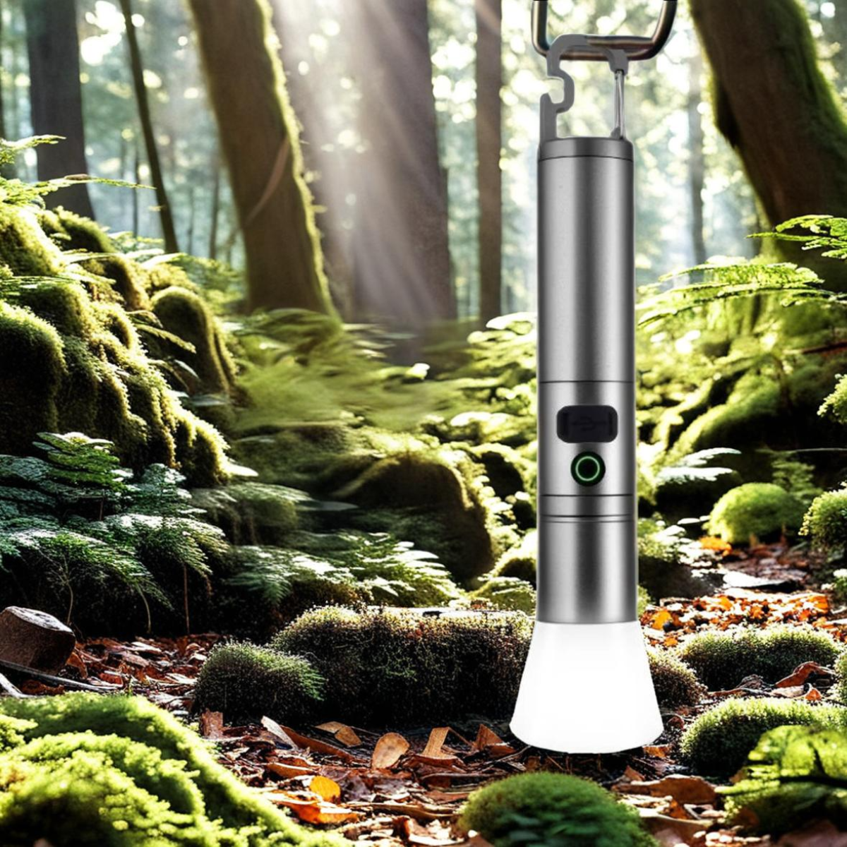 ZANOID High-Power Rechargeable Flashlight | Ultra-Bright Long-Range LED | Portable Tactical for Outdoor & Emergency - ZANOID Flashlights