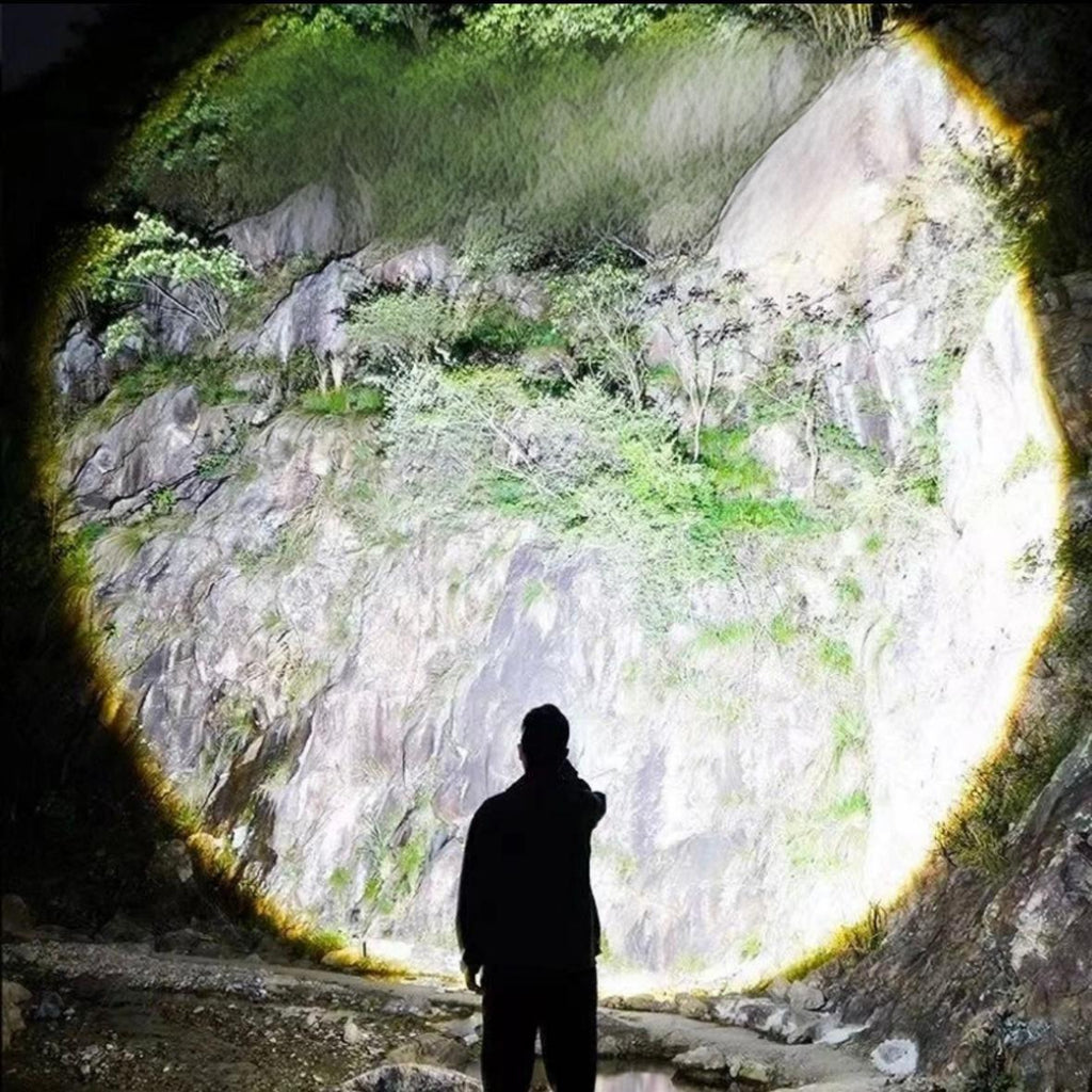 ZANOID High-Power Rechargeable Flashlight | Ultra-Bright Long-Range LED | Portable Tactical for Outdoor & Emergency - ZANOID Flashlights