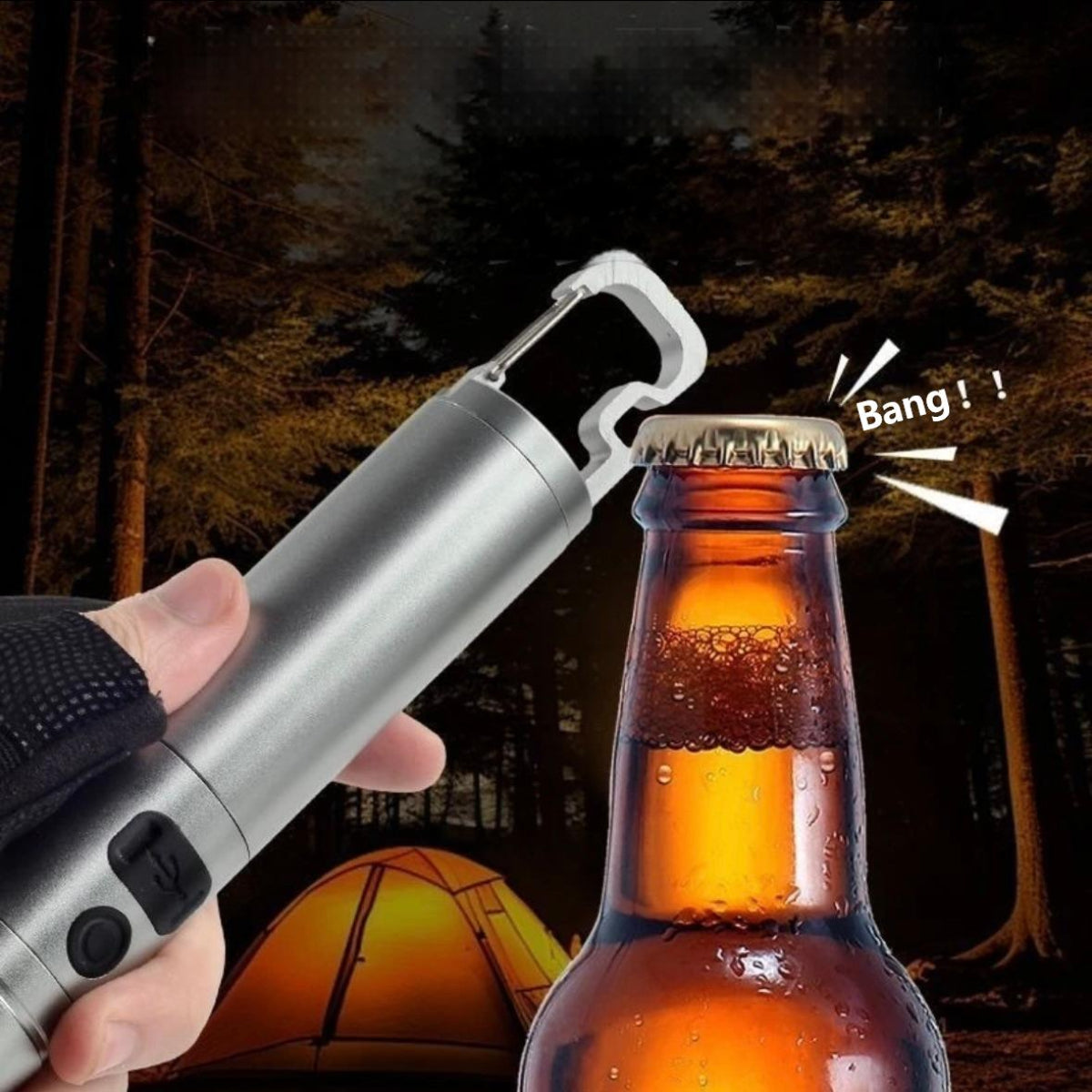 ZANOID High-Power Rechargeable Flashlight | Ultra-Bright Long-Range LED | Portable Tactical for Outdoor & Emergency - ZANOID Flashlights