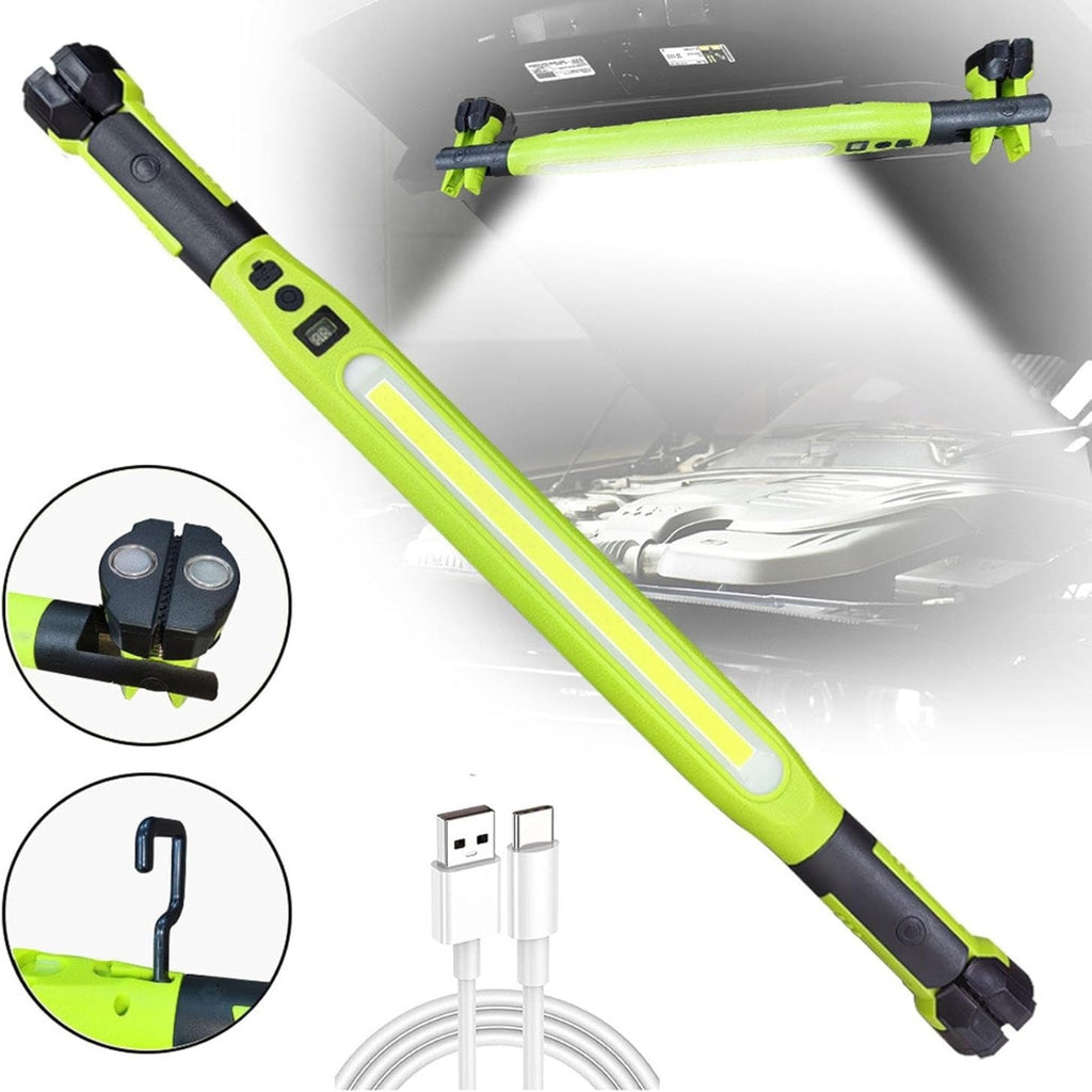 ZANOID Rechargeable Magnetic LED Work Light Bar | Under Hood Mechanic Light | Cordless Portable for Auto Repair & Garage - ZANOID Work Lights
