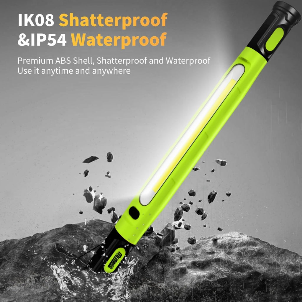 ZANOID Rechargeable Magnetic LED Work Light Bar | Under Hood Mechanic Light | Cordless Portable for Auto Repair & Garage - ZANOID Work Lights